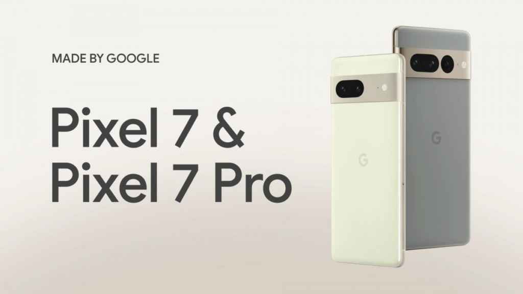 pixel 7, made by google 2022